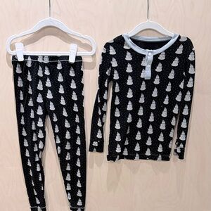 Kickee Pants Snowman Kids Pajama Set